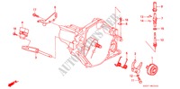 KOPPELING TERUGKEER(1) voor Honda CIVIC 1.6I 3 deuren 5-versnellings handgeschakelde versnellingsbak 1991