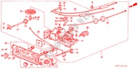 VERWARMING REGELAAR voor Honda CIVIC 1.6I 3 deuren 5-versnellings handgeschakelde versnellingsbak 1991