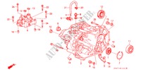 TRANSMISSIE BEHUIZING (4WD) voor Honda CIVIC 1.6I-4WD 4 deuren 5-versnellings handgeschakelde versnellingsbak 1991