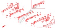 V. ZITTING COMPONENTEN voor Honda CIVIC GL 4 deuren 4-traps automatische versnellingsbak 1989