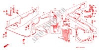 AIRCONDITIONER (SLANGEN/PIJPEN)(1) voor Honda CIVIC SHUTTLE GL 5 deuren 4-traps automatische versnellingsbak 1988