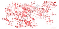 INSTRUMENTEN PANEEL(1) voor Honda CIVIC SHUTTLE 1.6I-4WD 5 deuren 5-versnellings handgeschakelde versnellingsbak 1988