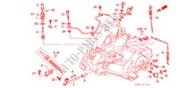 REGELHENDEL voor Honda CIVIC SHUTTLE 1.6I-4WD 5 deuren 4-traps automatische versnellingsbak 1995