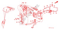 WATERKLEP/KANAAL voor Honda CIVIC SHUTTLE BEAGLE 5 deuren 5-versnellings handgeschakelde versnellingsbak 1995