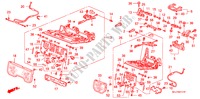 A. ZITTING KOMPONENTEN(2) voor Honda ODYSSEY EXL 5 deuren 5-traps automatische versnellingsbak 2010