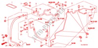 AIRCONDITIONER(SLANGEN/PIJPEN) voor Honda ODYSSEY EXL 5 deuren 5-traps automatische versnellingsbak 2007