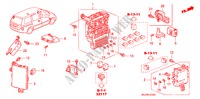 BEDIENINGSEENNEID(CABINE)(1) voor Honda ODYSSEY EXL 5 deuren 5-traps automatische versnellingsbak 2010