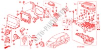 BEDIENINGSEENNEID(MOTORRUIMTE)(1) voor Honda ODYSSEY EXL 5 deuren 5-traps automatische versnellingsbak 2009