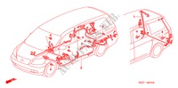 BEDRADINGSBUNDEL(3) voor Honda ODYSSEY EXL 5 deuren 5-traps automatische versnellingsbak 2005