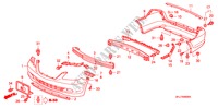 BUMPERS( '07) voor Honda ODYSSEY EXI 5 deuren 5-traps automatische versnellingsbak 2007