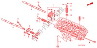 KLEP/ZWAAI ARM(ACHTER) voor Honda ODYSSEY EXL 5 deuren 5-traps automatische versnellingsbak 2009