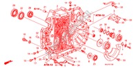 KOPPEL CONVERTER HUIS('07 ) voor Honda ODYSSEY EXI 5 deuren 5-traps automatische versnellingsbak 2009