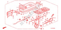 MIDDEN TAFEL voor Honda ODYSSEY EXI 5 deuren 5-traps automatische versnellingsbak 2009