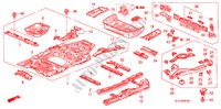 VLOERPANELEN voor Honda ODYSSEY EXL 5 deuren 5-traps automatische versnellingsbak 2010