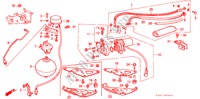 ABS MOTOR/ACCUMULATOR voor Honda ACCORD EX-2.0I 3 deuren 4-traps automatische versnellingsbak 1988