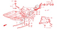BRANDSTOF TANK voor Honda ACCORD EX 4 deuren 5-versnellings handgeschakelde versnellingsbak 1988