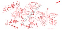 ONTLUCHTKAMER/ OLIEFILTER(SOHC) voor Honda ACCORD EX-2.0I 4 deuren 4-traps automatische versnellingsbak 1988