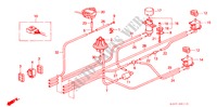 REGELBOX SLANGEN(2) voor Honda ACCORD 2.0I-16 4 deuren 5-versnellings handgeschakelde versnellingsbak 1988