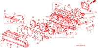 SNELHEIDSMETER COMPONENT (NS) voor Honda ACCORD LX 4 deuren 5-versnellings handgeschakelde versnellingsbak 1988