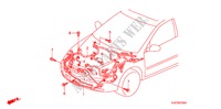 BEDRADINGSBUNDEL(LH)(1) voor Honda LEGEND LEGEND 4 deuren 5-traps automatische versnellingsbak 2009
