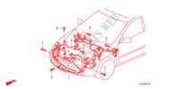 BEDRADINGSBUNDEL(RH)(1) voor Honda LEGEND LEGEND 4 deuren 5-traps automatische versnellingsbak 2010