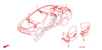BEDRADINGSBUNDEL(RH)(4) voor Honda LEGEND LEGEND 4 deuren 5-traps automatische versnellingsbak 2010