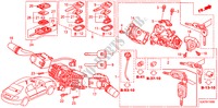 COMBINATIESCHAKELAAR(LH) voor Honda LEGEND LEGEND 4 deuren 5-traps automatische versnellingsbak 2010