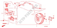 REM HOOFDCILINDER/HOOFDSPANNING(LH) voor Honda LEGEND LEGEND 4 deuren 5-traps automatische versnellingsbak 2010