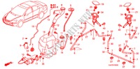 RUITESPROEIER/KOPLAMP SPROEIERWISSER( '08) voor Honda LEGEND LEGEND 4 deuren 5-traps automatische versnellingsbak 2007