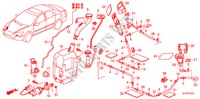 RUITESPROEIER/KOPLAMP SPROEIERWISSER('09 ) voor Honda LEGEND LEGEND 4 deuren 5-traps automatische versnellingsbak 2010