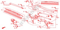 VOOR RUITESPROEIER(RH) voor Honda LEGEND LEGEND 4 deuren 5-traps automatische versnellingsbak 2010