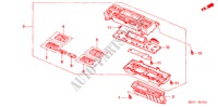 AIRCONDITIONER REGELAAR(RH) voor Honda FR-V 1.8 SE 5 deuren 5-traps automatische versnellingsbak 2007