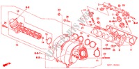 INLAAT SPRUITSTUK(2.0L) voor Honda FR-V 2.0 COMFORT 5 deuren 6-versnellings handgeschakelde versnellingsbak 2005