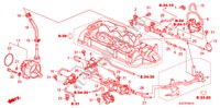 INSTALLATIEPIJP/VACUUMPOMP('07 ) (DIESEL) voor Honda FR-V 2.2 SE 5 deuren 6-versnellings handgeschakelde versnellingsbak 2007