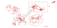 INSTRUMENTEN AFWERKING(BESTUURDERZIJKANT) (RH) voor Honda FR-V 1.8 SE 5 deuren 5-traps automatische versnellingsbak 2007