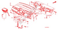 INSTRUMENTEN PANEEL(RH) voor Honda FR-V 1.8 EX 5 deuren 6-versnellings handgeschakelde versnellingsbak 2009