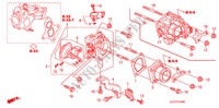 KOLKREGELKLEP (DIESEL) voor Honda FR-V 2.2 COMFORT LIFE/S 5 deuren 6-versnellings handgeschakelde versnellingsbak 2009