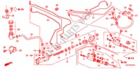 KOPPELING HOOFDCILINDER (1.8L/2.0L)(RH) voor Honda FR-V 1.8 ES 5 deuren 6-versnellings handgeschakelde versnellingsbak 2009