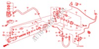 KOPPELING HOOFDCILINDER (DIESEL)(RH) voor Honda FR-V 2.2 ES 5 deuren 6-versnellings handgeschakelde versnellingsbak 2007