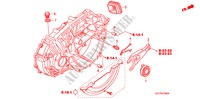 KOPPELING TERUGKEER(2.0L) voor Honda FR-V 2.0 COMFORT 5 deuren 6-versnellings handgeschakelde versnellingsbak 2005