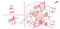OLIEPOMP/OLIEZEEF (1.8L) voor Honda FR-V 1.8 EXECUTIVE 5 deuren 5-traps automatische versnellingsbak 2009