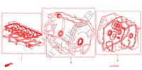 PAKKINGPAKKET(1.8L) voor Honda FR-V 1.8 SE 5 deuren 5-traps automatische versnellingsbak 2007