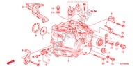 TRANSMISSIE HUIS(1.8L) voor Honda FR-V 1.8 ES 5 deuren 6-versnellings handgeschakelde versnellingsbak 2009