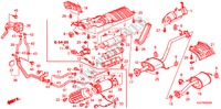 UITLAATPIJP/GELUIDDEMPER (DIESEL) voor Honda FR-V 2.2 SE 5 deuren 6-versnellings handgeschakelde versnellingsbak 2007