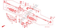 P.S. VERSNELLINGBOX(RH) voor Honda CONCERTO 1.6I-16 SE 5 deuren 5-versnellings handgeschakelde versnellingsbak 1993