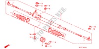 STUUR VERSNELLINGSBOX(RH) voor Honda CONCERTO 1.5I 5 deuren 4-traps automatische versnellingsbak 1991
