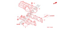 UITLAAT SPRUITSTUK voor Honda CR-V DIESEL ES 5 deuren 6-versnellings handgeschakelde versnellingsbak 2005