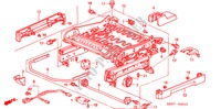 V. ZITTING COMPONENTEN (LH)(BESTUURDERZIJKANT) voor Honda CR-V DIESEL LS 5 deuren 6-versnellings handgeschakelde versnellingsbak 2005