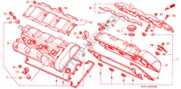 CILINDERKOP AFDEKKING voor Honda NSX NSX 2 deuren 5-versnellings handgeschakelde versnellingsbak 1991