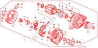 GENERATOR(DENSO) voor Honda NSX NSX 2 deuren 5-versnellings handgeschakelde versnellingsbak 1993